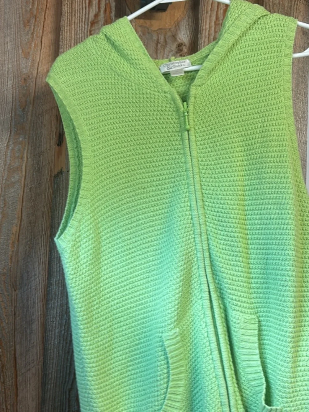 Christopher & Banks zipped vest